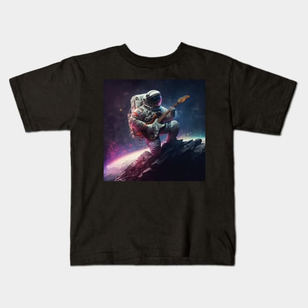 spacerock Kids T-Shirt by rocknerd